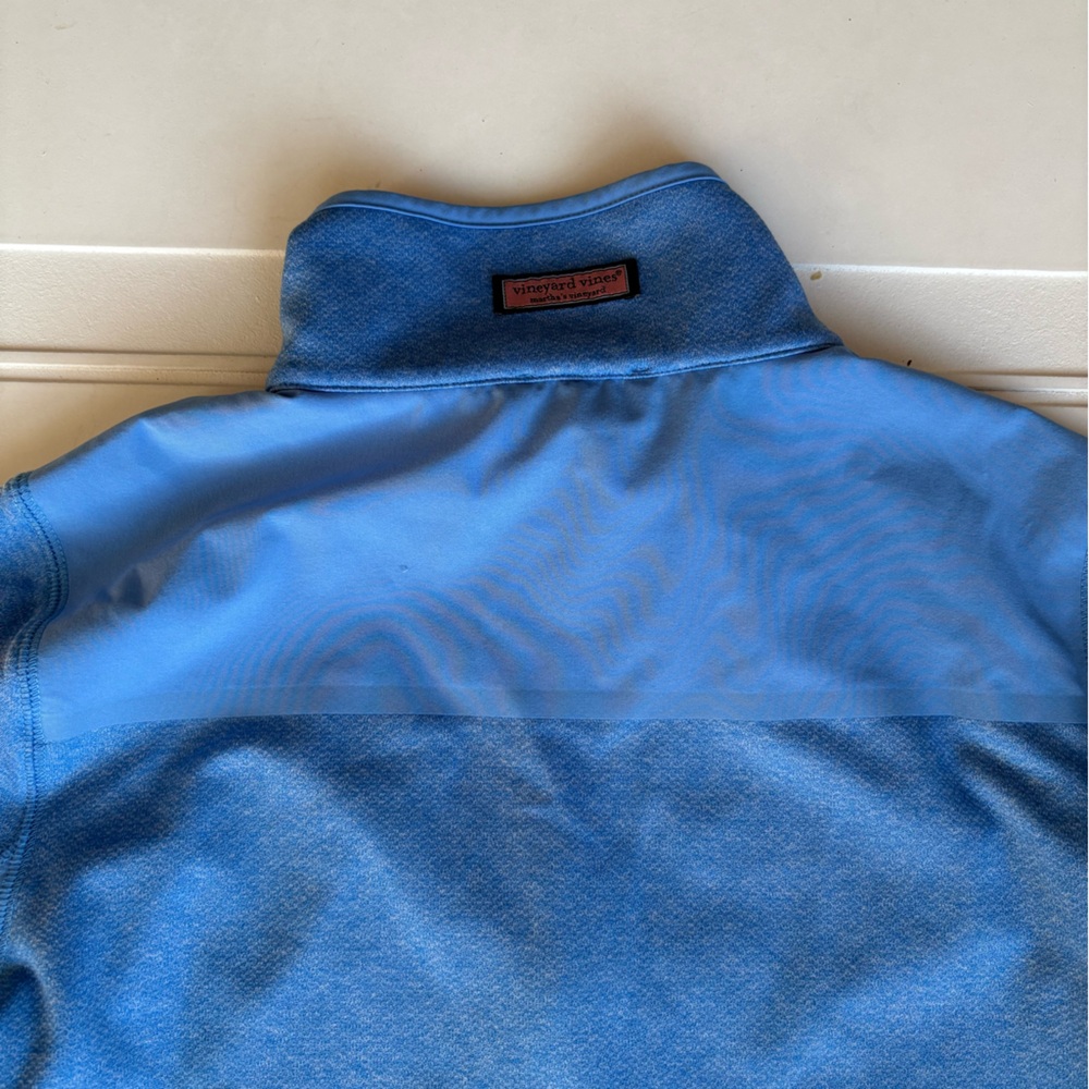 Vineyard Vines Women’s Performance Long Sleeve 1/4 Zip Pullover Shirt Size M - Picture 8 of 8